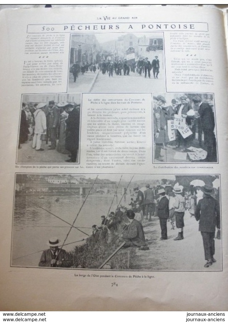 1904 COUPE INTERNATIONALE DES MOTOCYCLETTES / ABLIS / 500 PECHEURS A PONTOISE / JUVISY / COURSE DE LEVRIERS