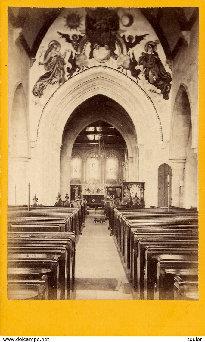 CDV, Folkestone, St. Mary's Church, Simpson - Old (before 1900)