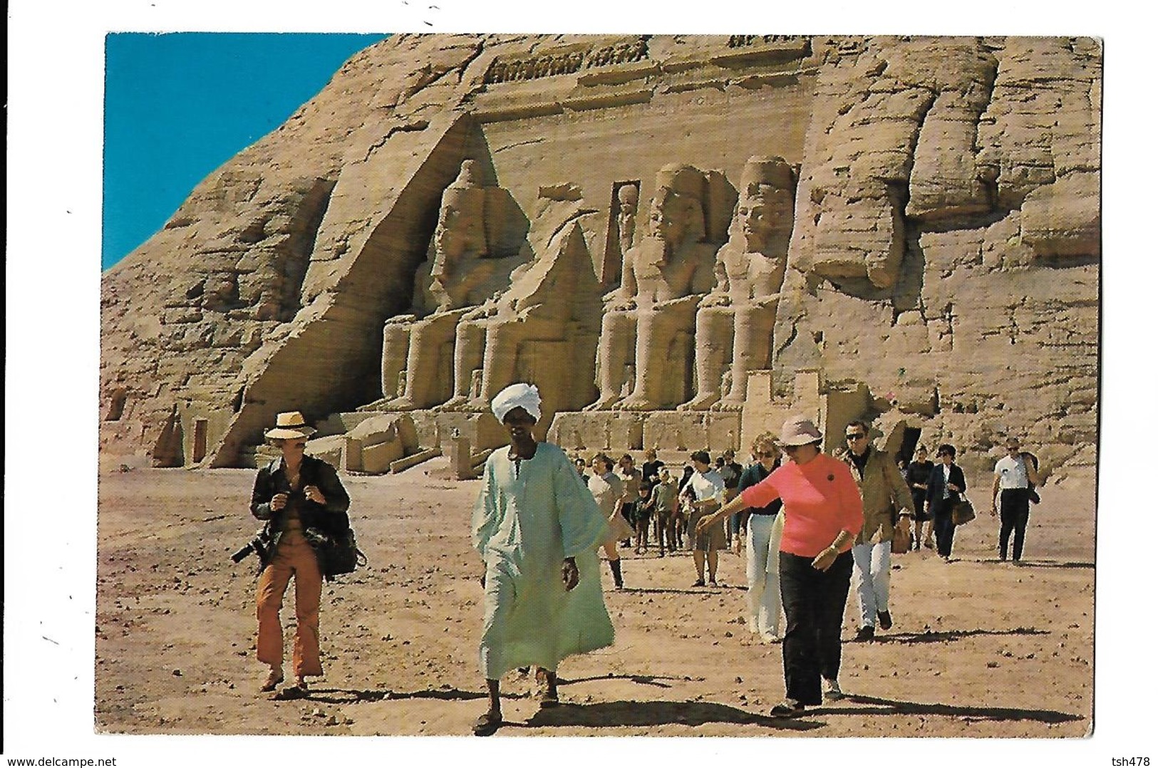 EGYPTE---The Temple Of Abu-sembet--voir 2 Scans - Abu Simbel