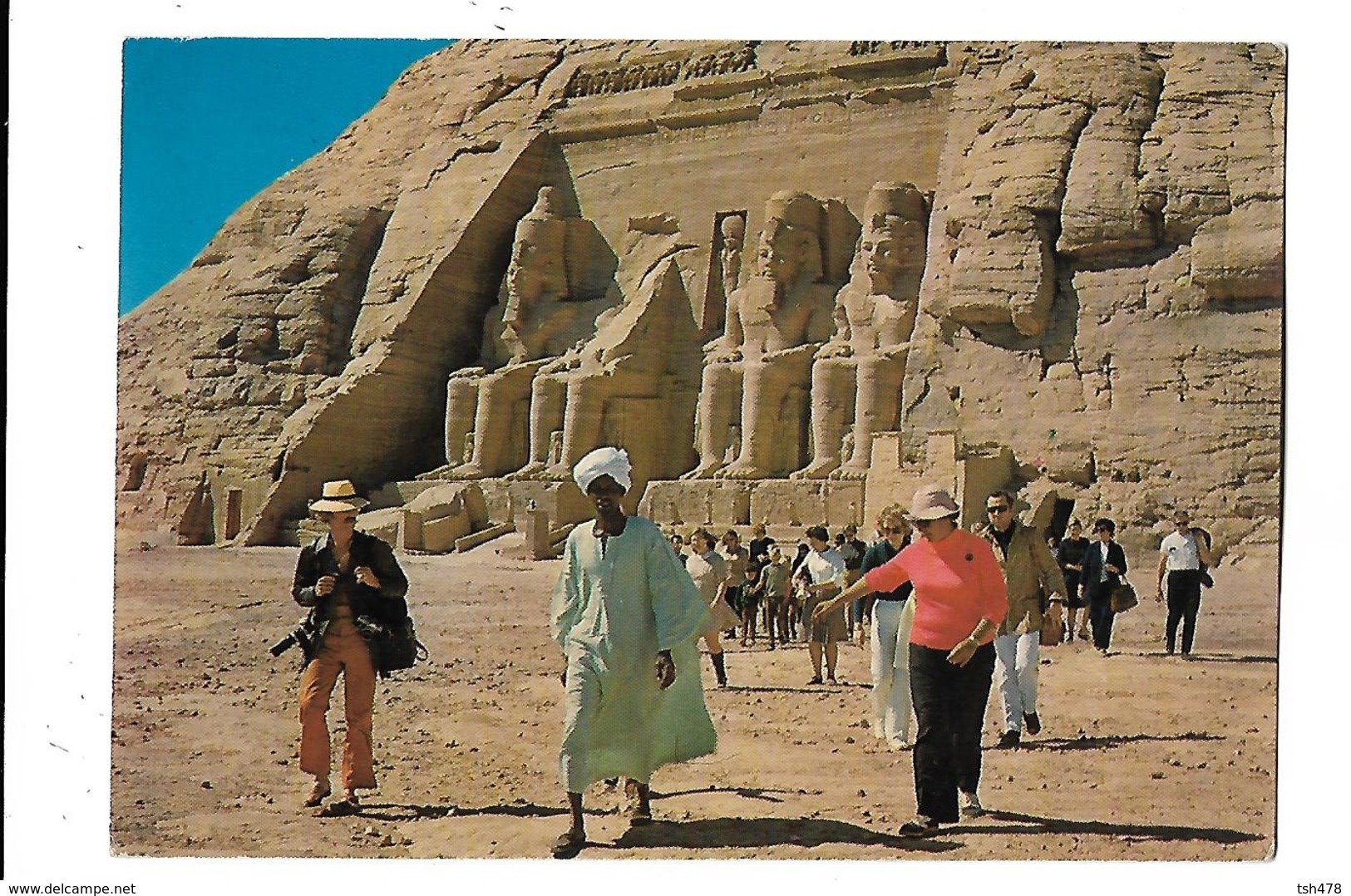 EGYPTE---The Temple Of Abu-sembet--voir 2 Scans - Temples D'Abou Simbel