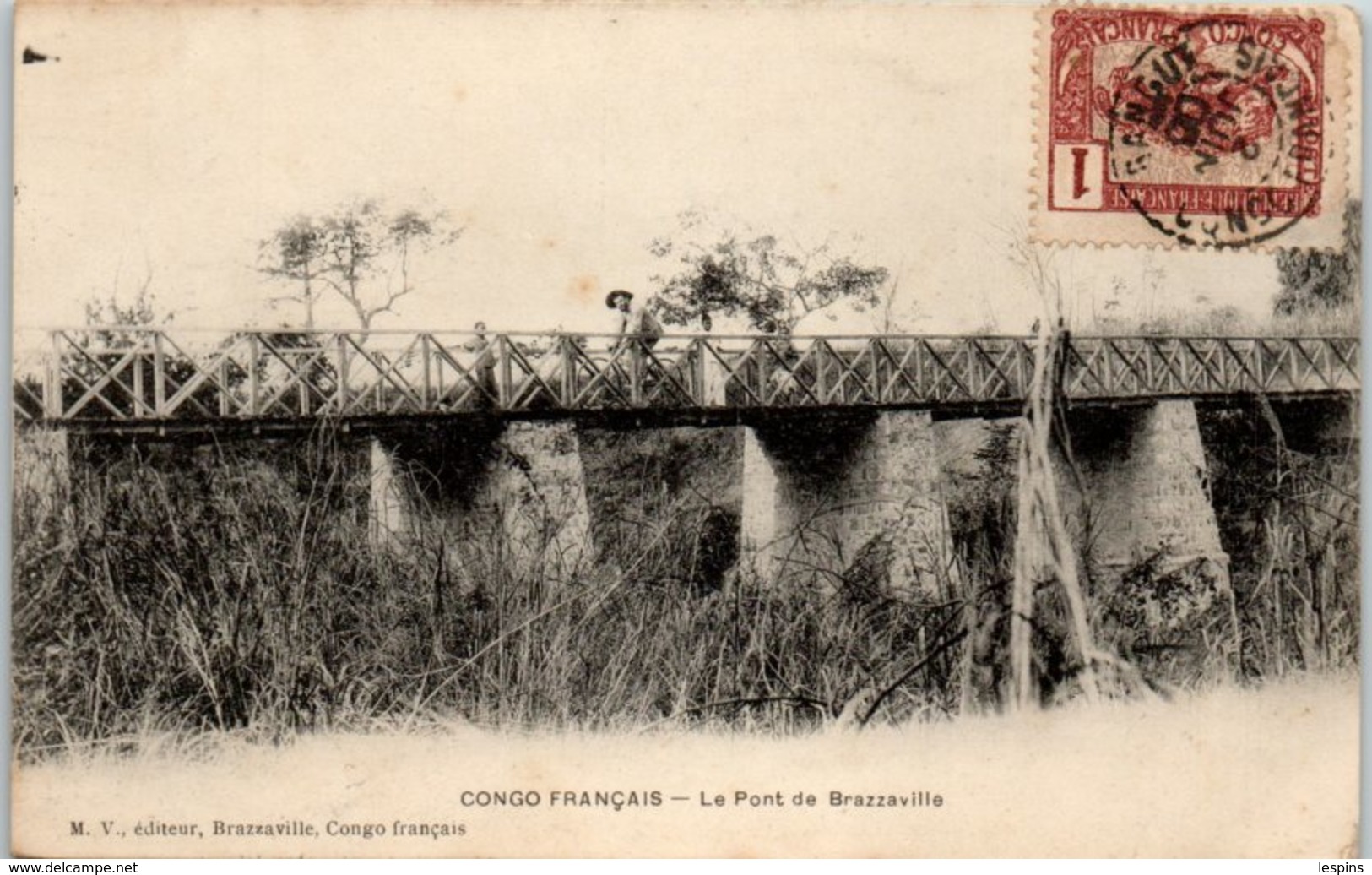 AFRIQUE --  CONGO Français - Le Pont De Brazzaville - Brazzaville