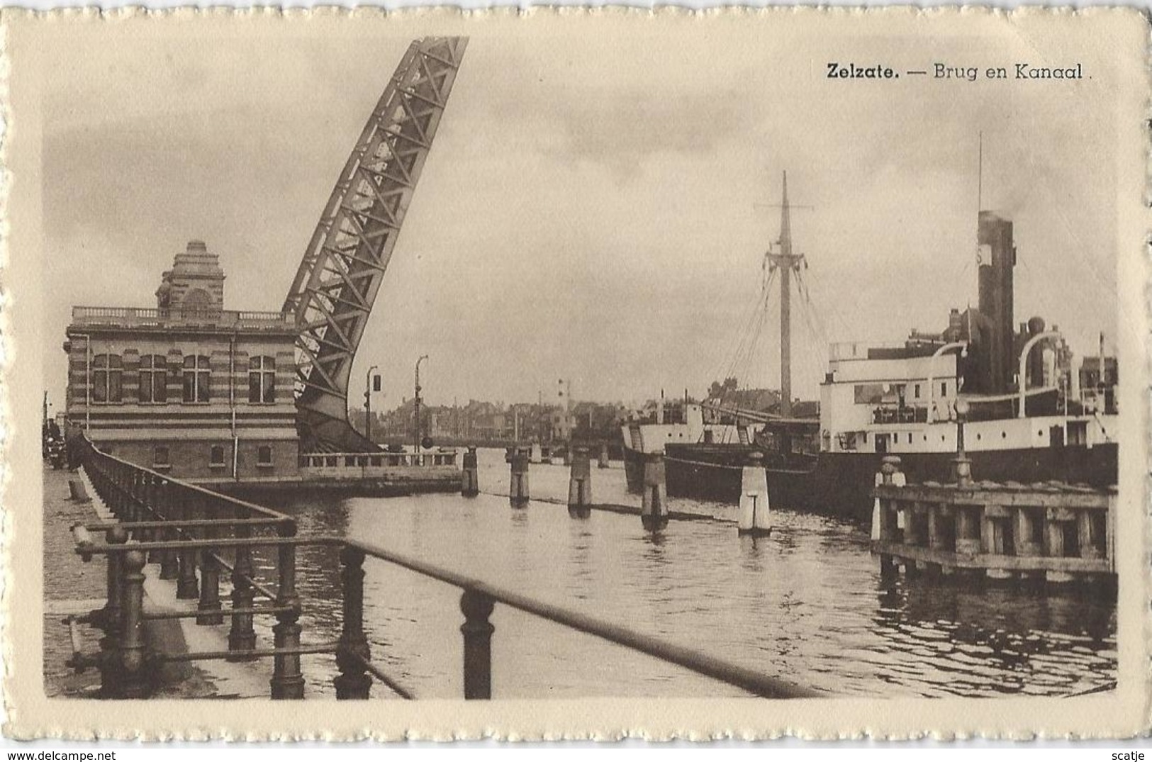 Zelzate.   -   Brug En Kanaal. - Zelzate