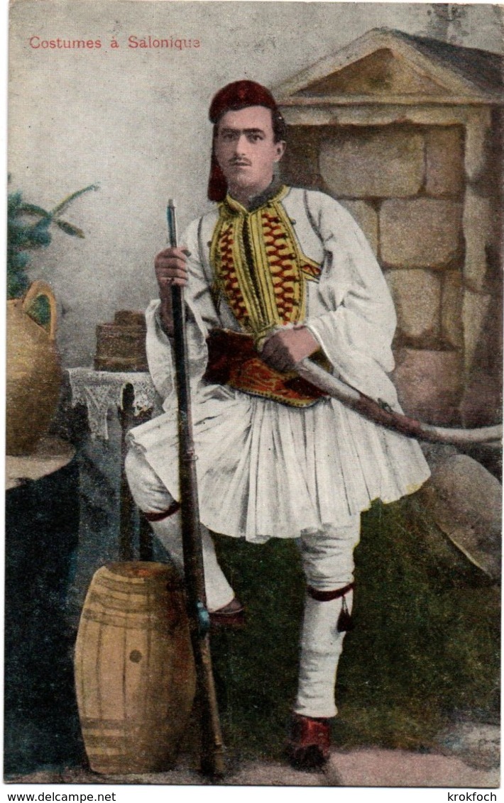 Salonique 1919 - Thessaloniki - Costume - Grèce