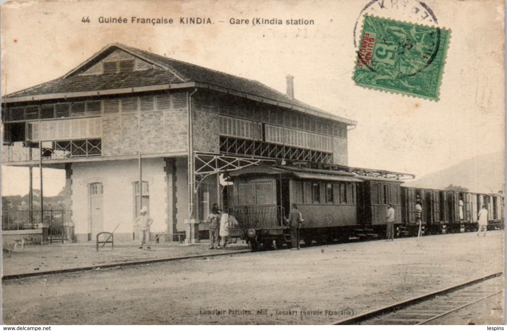 AFRIQUE -- GUINEE Française - Kindia - Gare - Guinée Française