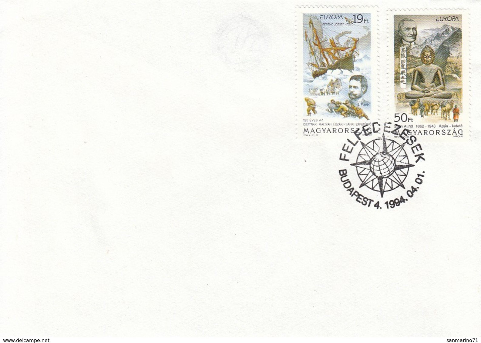 HUNGARY Cover 3 - Lettres & Documents