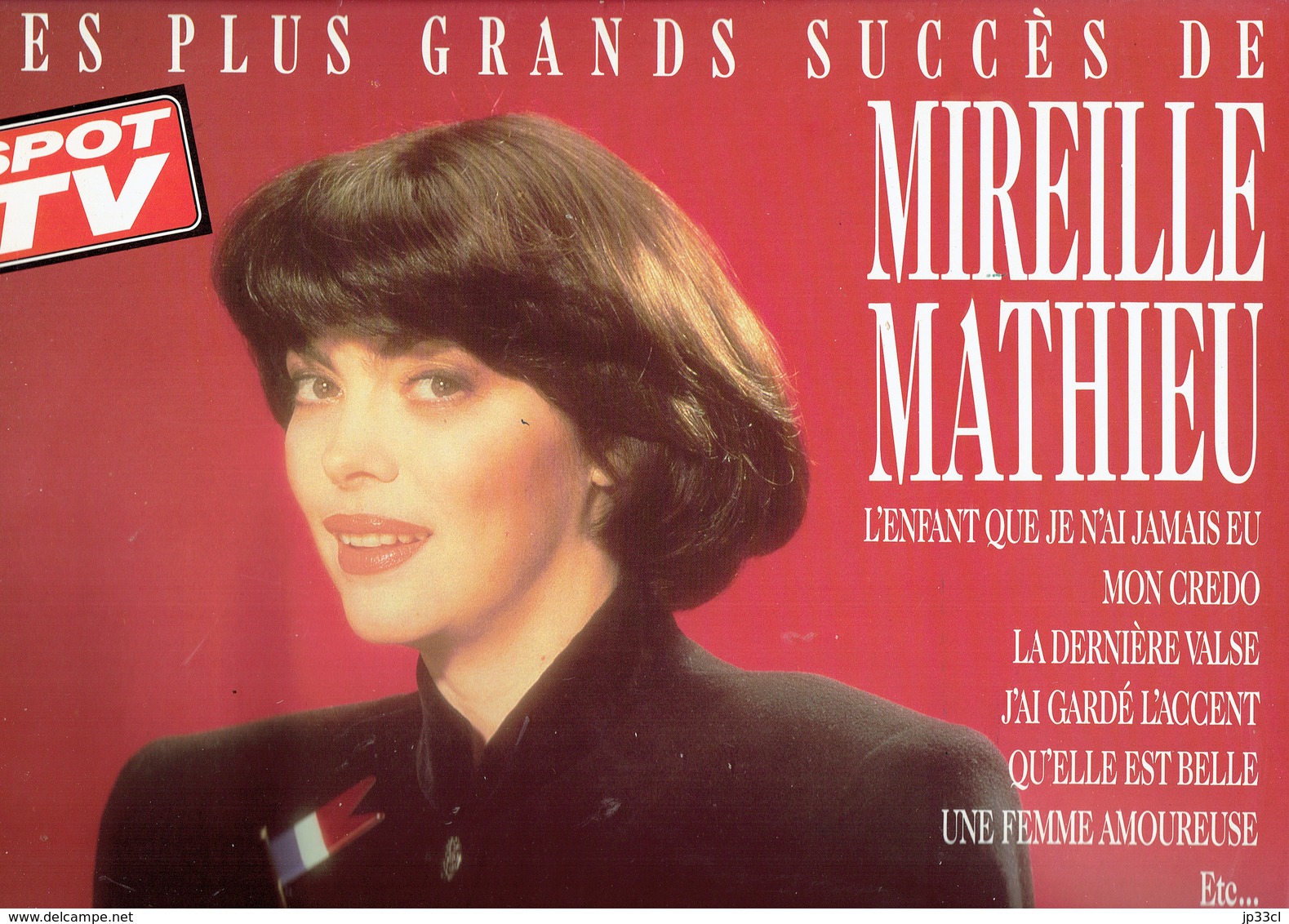 33 T Vinyle Les Plus Grands Succès De Mireille Mathieu (Carrere 1988) - Andere - Franstalig