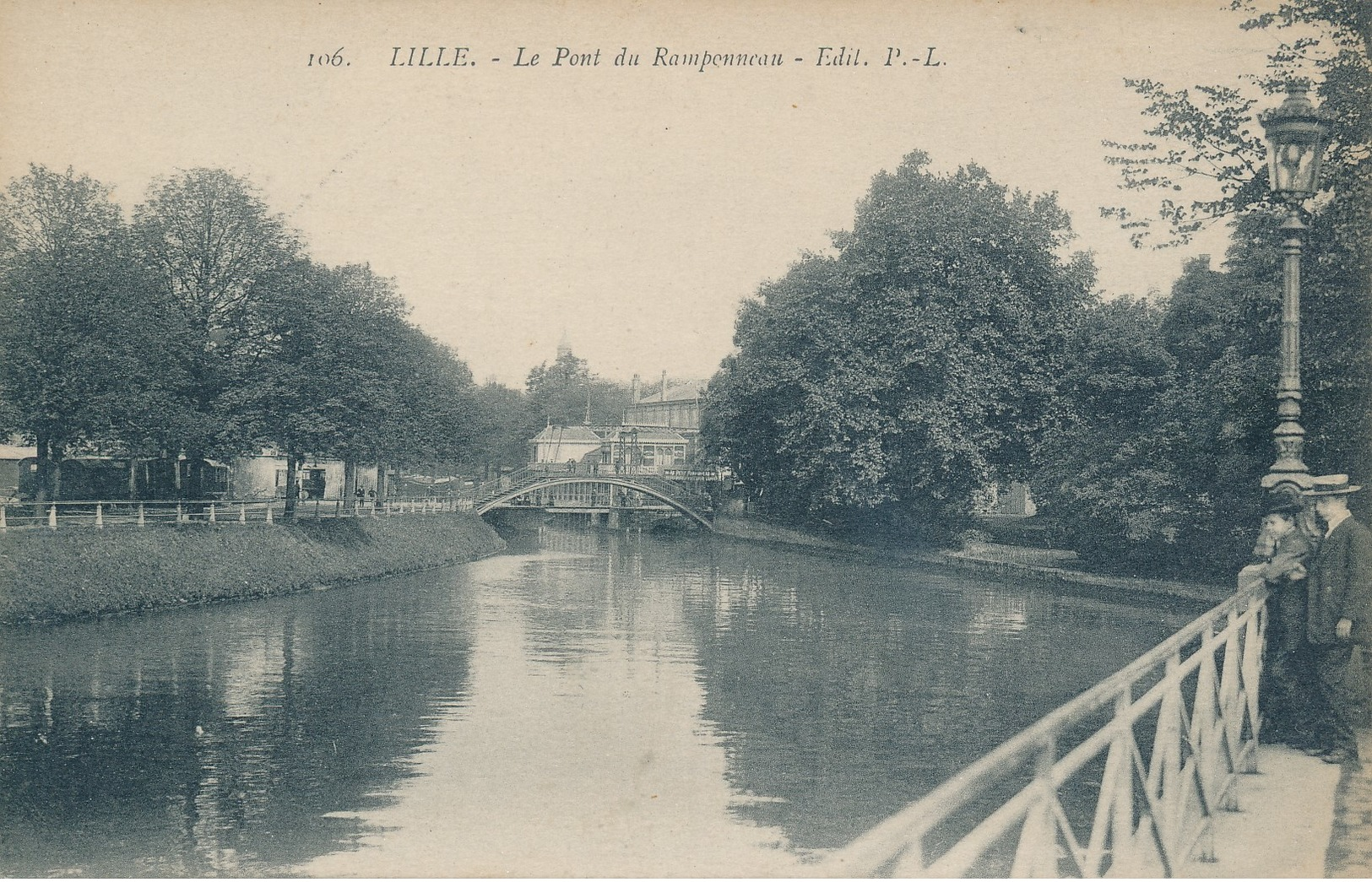 PL 106 Lille Le Pont Du Ramponneau Etat Neuf Plan Remarquable - Lille