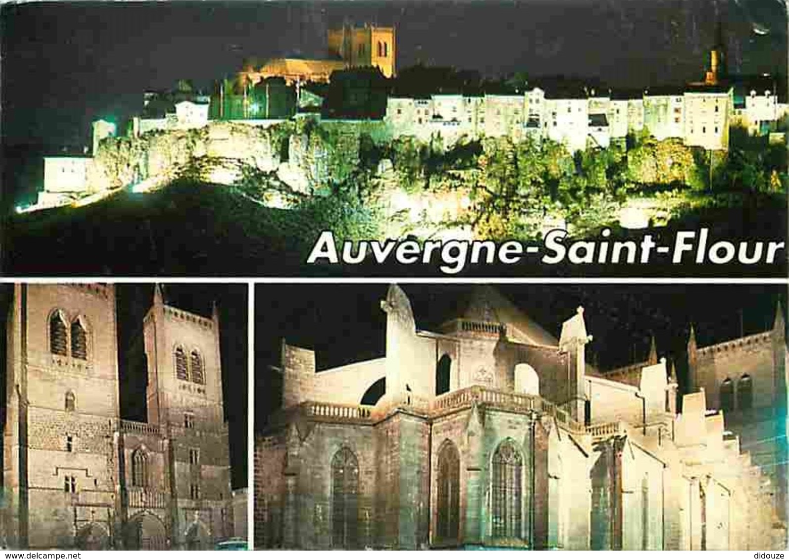 15 - Saint Flour - Multivues - Vue De Nuit - Voir Scans Recto-Verso - Saint Flour