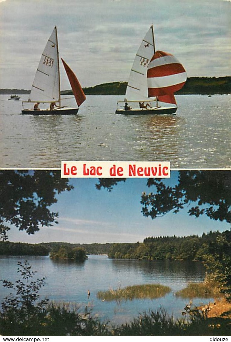 19 - Neuvic D'Ussel - Le Lac - Multivues - Voile - Voir Scans Recto-Verso - Autres & Non Classés