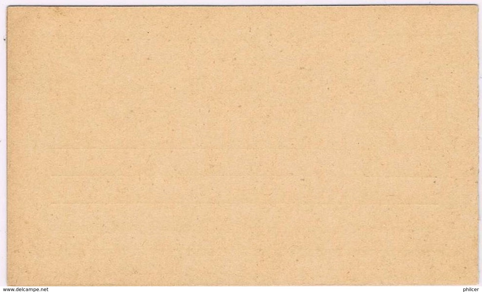 Angra, 1892/5, # 6, Bilhete Postal Com Resposta Paga - Angra