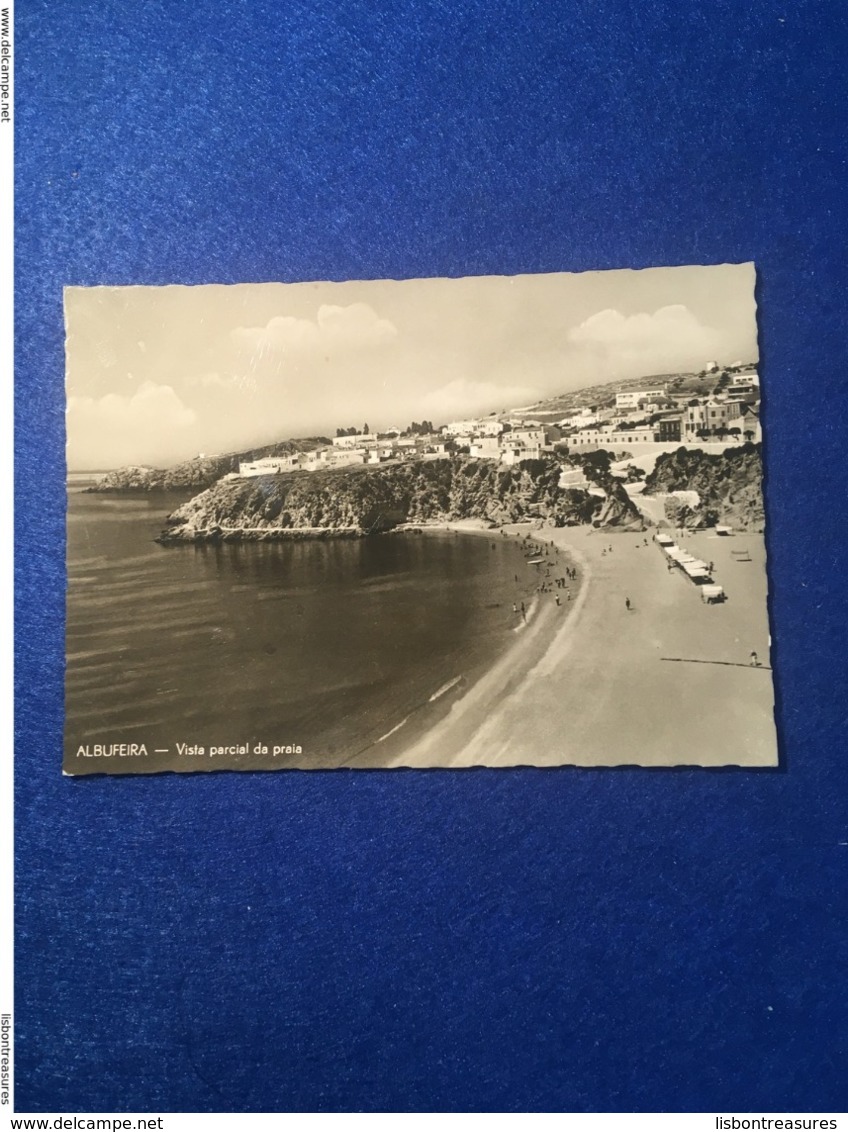 ANTIQUE PORTUGAL PHOTO ALBUFEIRA - VISTA PARCIAL DA PRAIA UNUSED - Faro