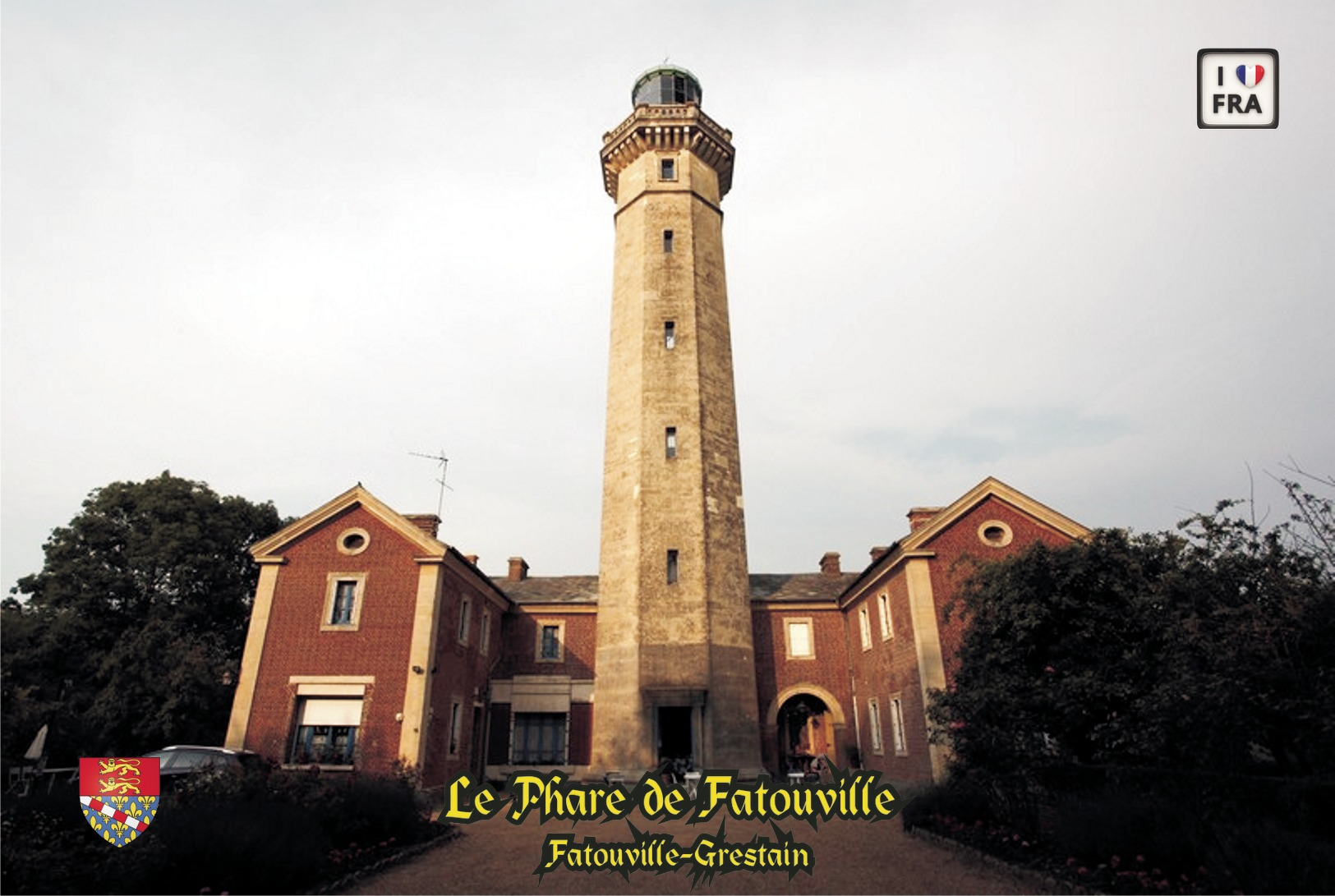 Set 6 Cartes Postales, Phares, Lighthouses Of Europe, France, Fatouville-Grestain, Le Phare De Fatouville - Vuurtorens