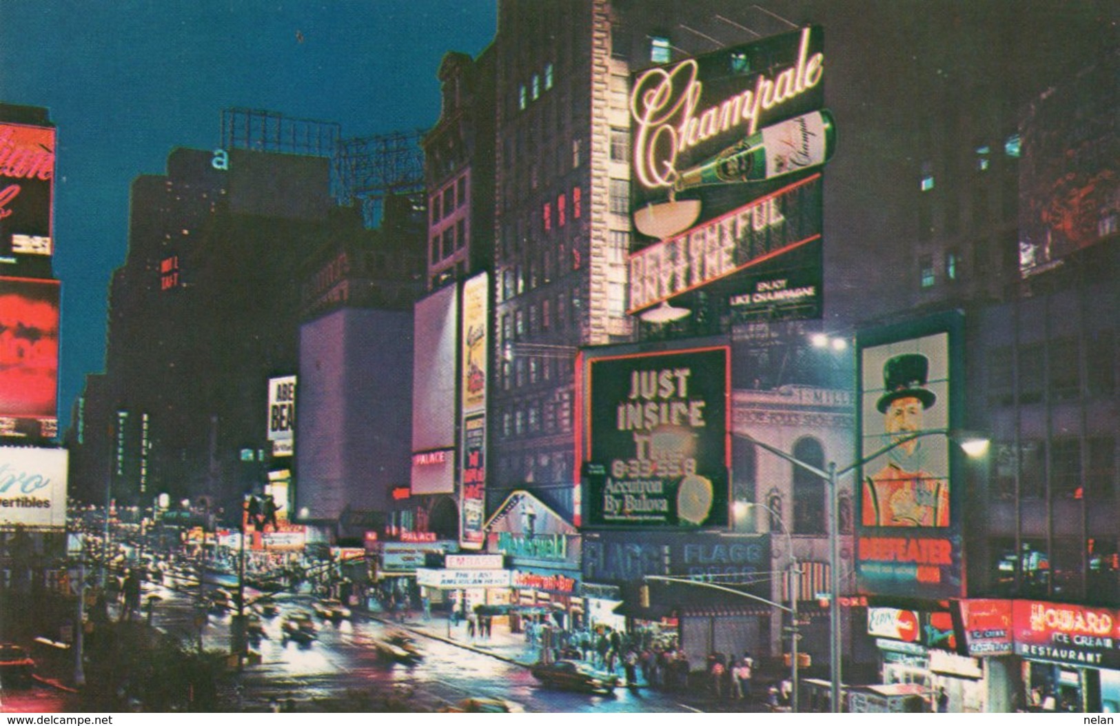 NEW YORK S TIME SQUARE-BROADWAY & 46TH ST. - Broadway