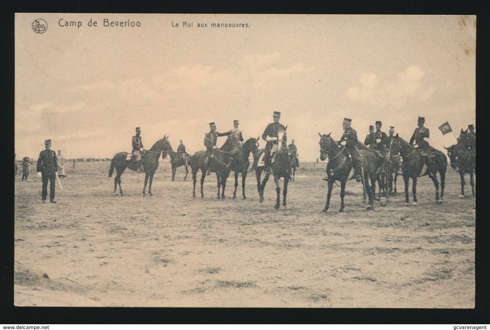 CAMP DE BEVERLOO  LE ROI AUX MANOEVRES - Leopoldsburg (Camp De Beverloo)