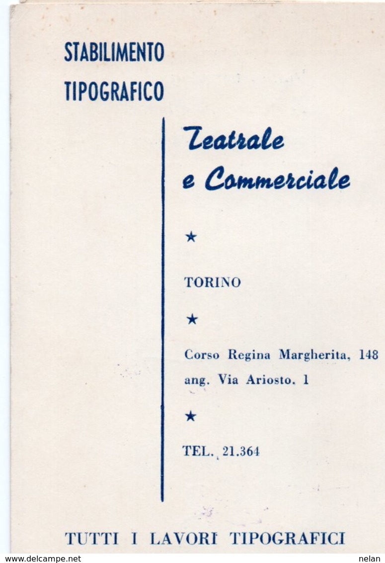 ATIV-TESERINO PERSONALE DI VIAGGIO TORINO- LOCARNO-LUGANO-1955 - Europe