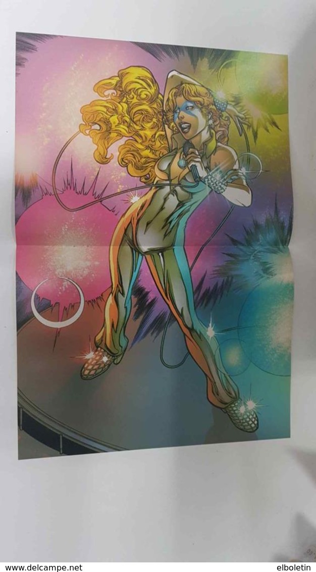 Poster Doble: Black Cat (Terry Dodson) - Dazzler (Michael Ryan). Proveniente De Women Of Marvel Posterbook - Otros & Sin Clasificación