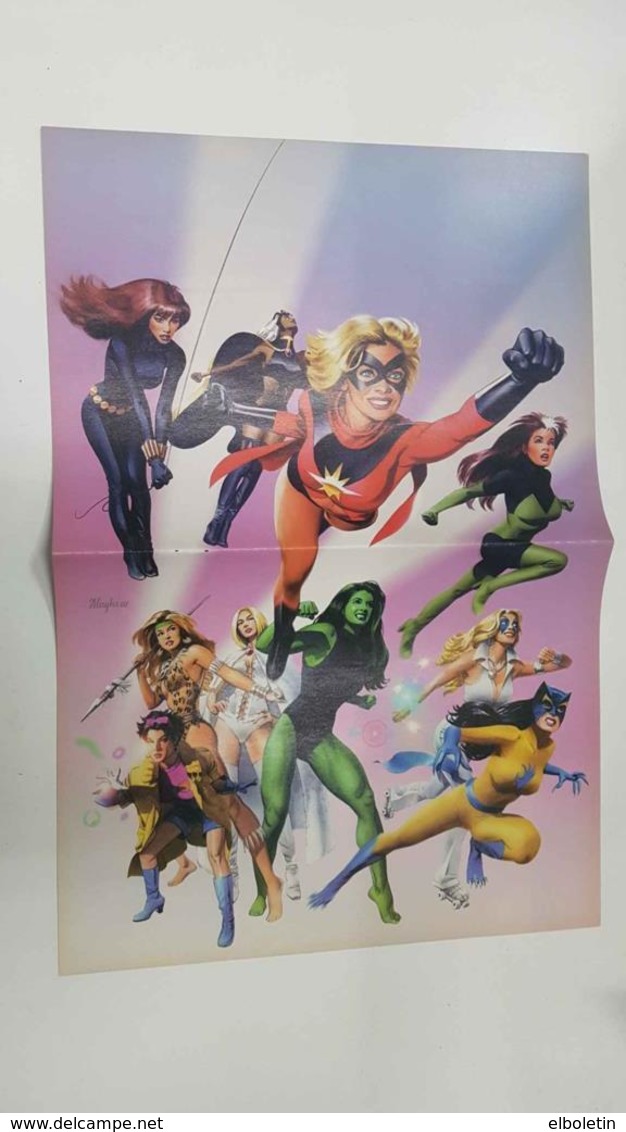 Poster Doble: Ultimate Invisible Girl, Marvel Girl & Vision (Brandon Peterson) - The Women Of Marvel (Mayhew).... - Otros & Sin Clasificación