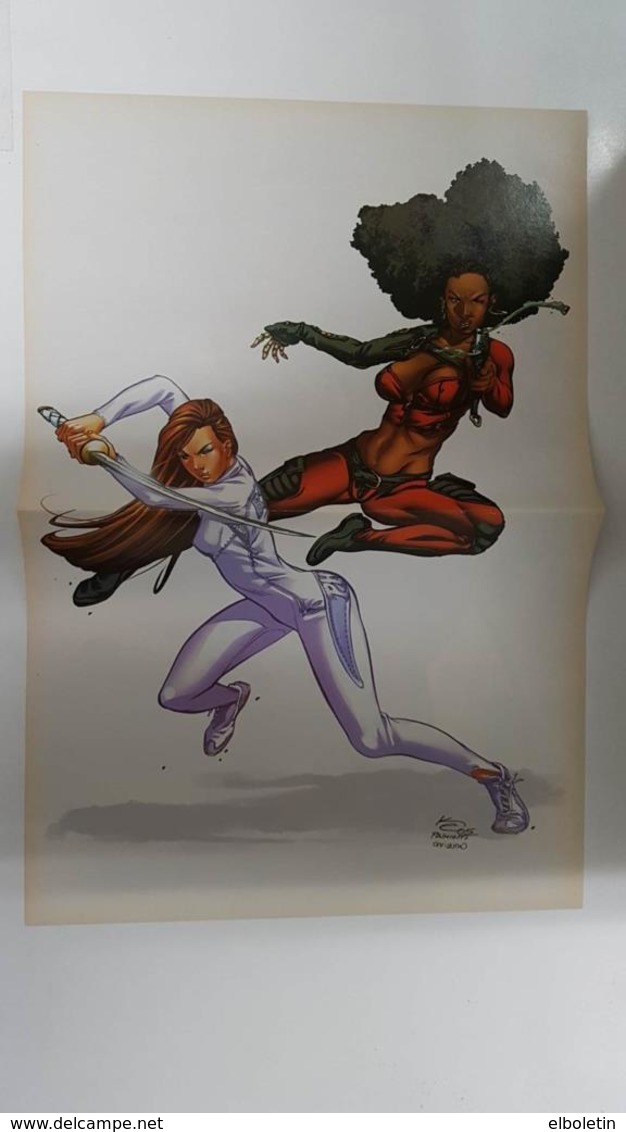 Poster Doble: Araña (Mark Brooks) - Misty Knight And Colleen Wing (Khary Evans). Proveniente De Women Of Marve... - Sonstige & Ohne Zuordnung