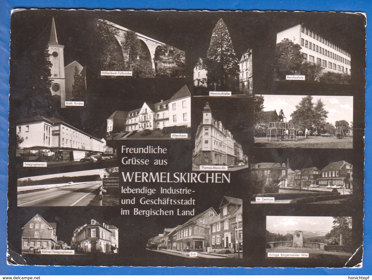 Deutschland; Wermelskirchen; Multibildkarte - Wermelskirchen