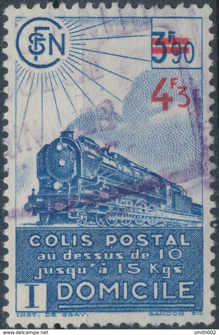 FRANCE - 1943, CP 205, Oblitére - Afgestempeld