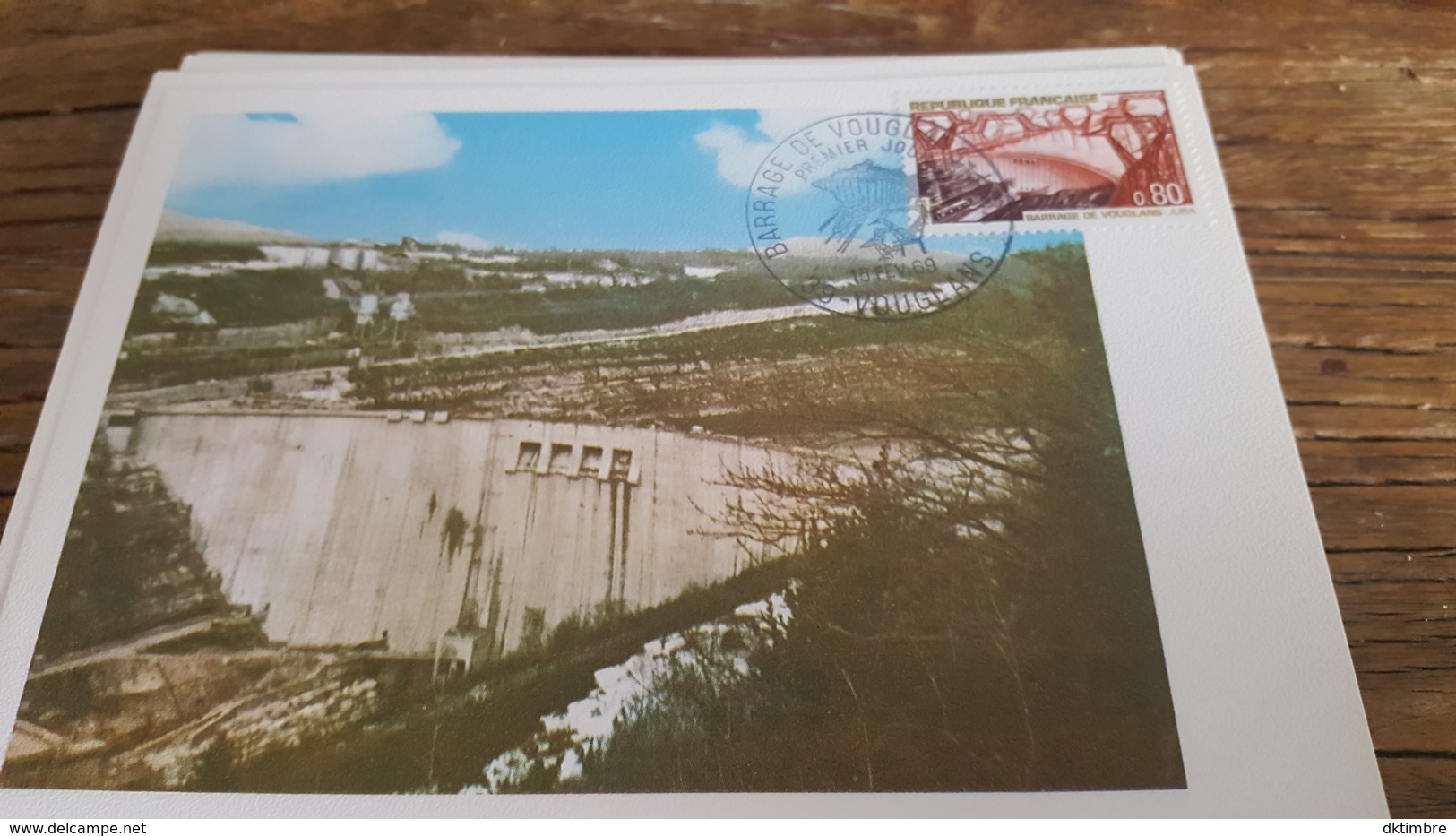 LOT 483454 ALBUM  TIMBRE DE FRANCE 42 PREMIER JOUR CARTE POSTALE ANNEE 1969/1970 PORT 3 EUROS BLOC