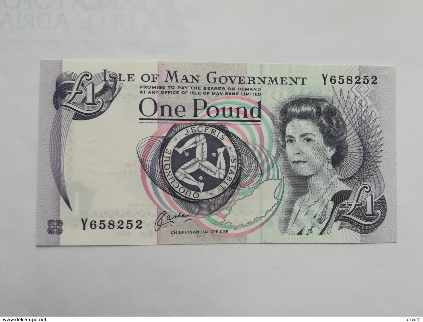 ISOLA DI MAN 1 POUND 1983 - 1 Pound