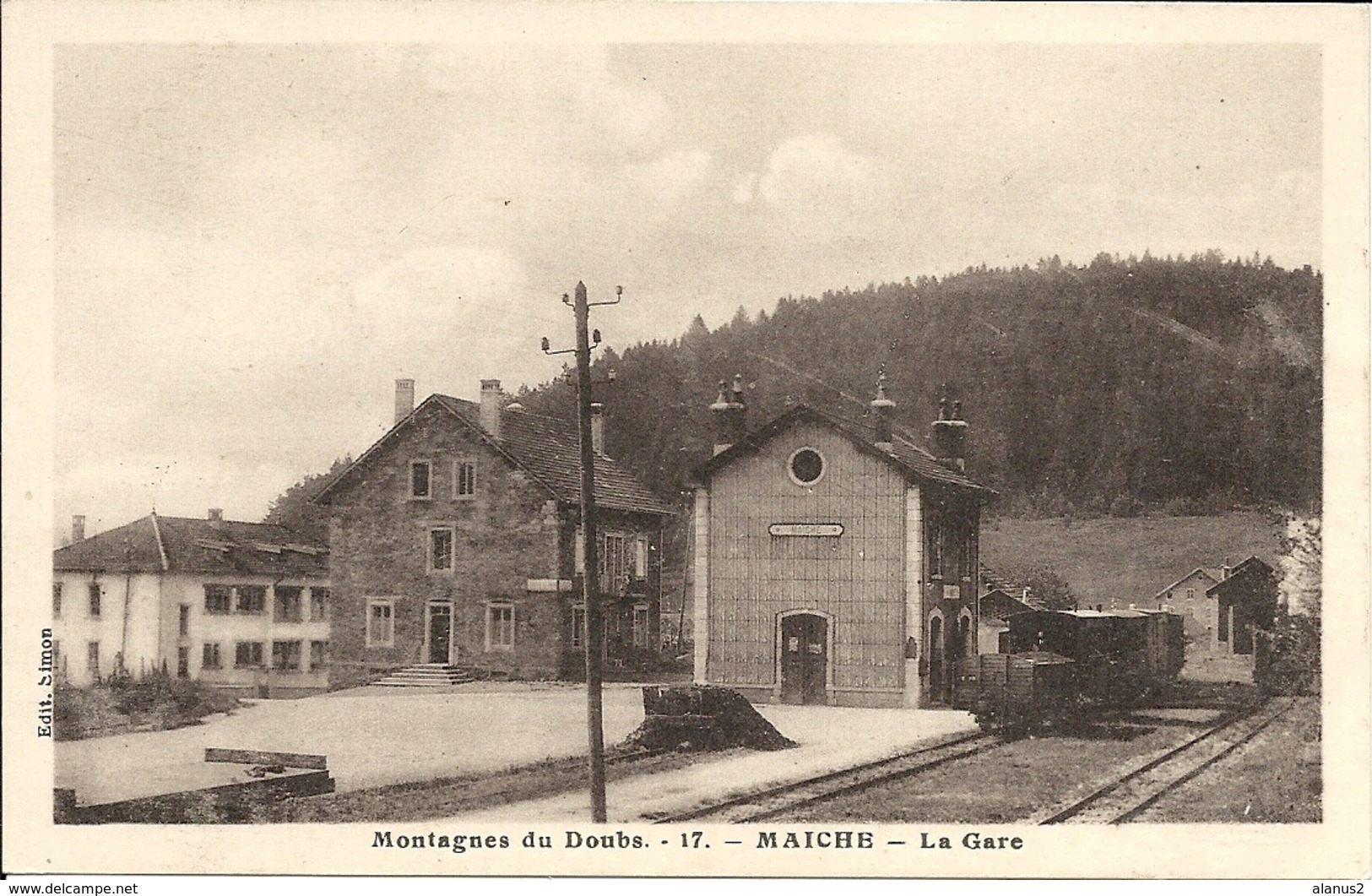 MAICHE - 25 - Montagnes Du Doubs - La Gare - Altri & Non Classificati