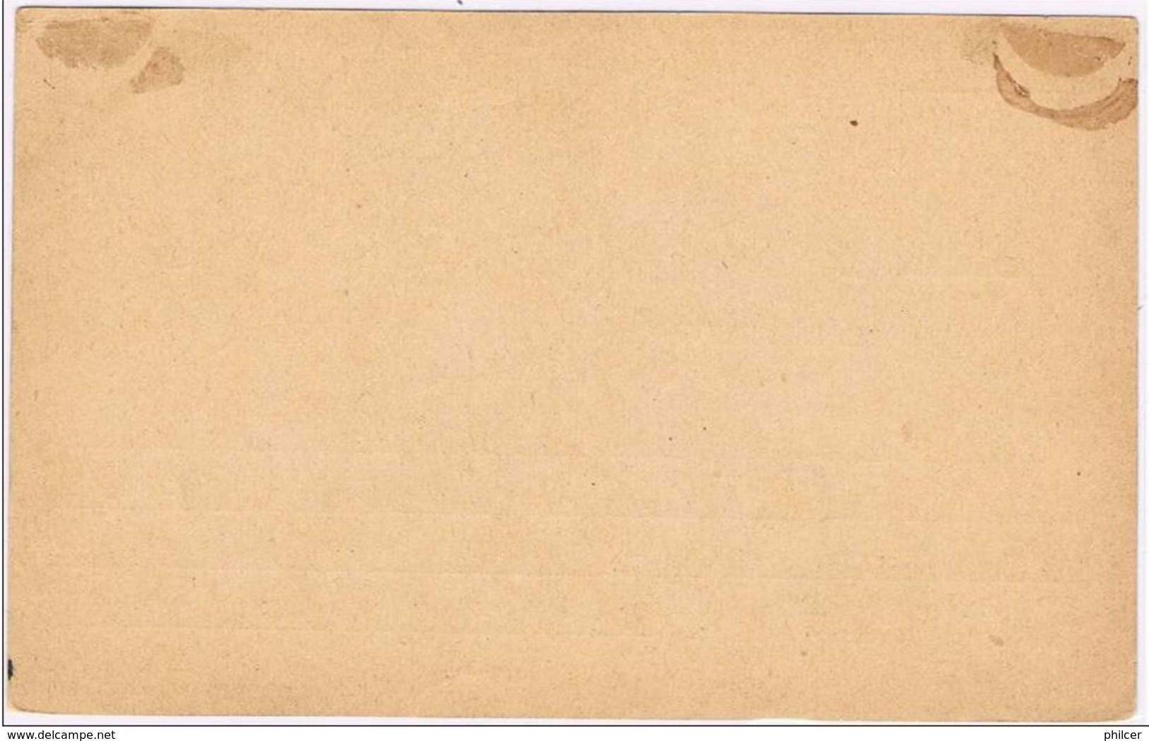 Angra, 1892/5, # 1, Bilhete Postal - Angra
