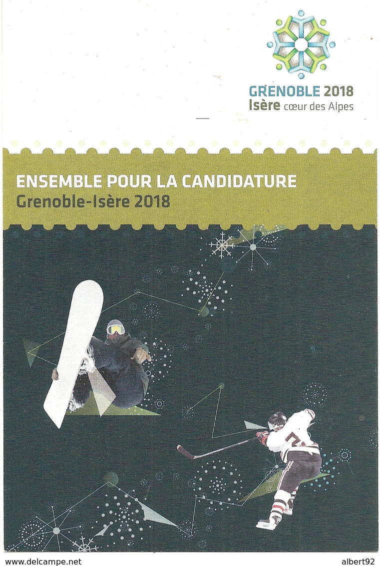 2009 Candidature De Grenoble Aux Jeux Olympiques D'Hiver 2018 - Winter 2018: Pyeongchang