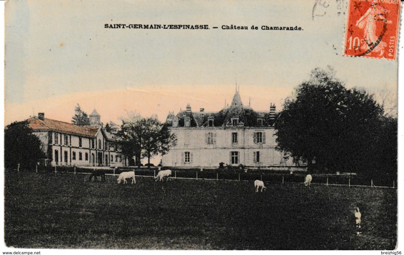 Loire SAINT GERMAIN L'ESPINASSE Château De Chamarande - Altri & Non Classificati