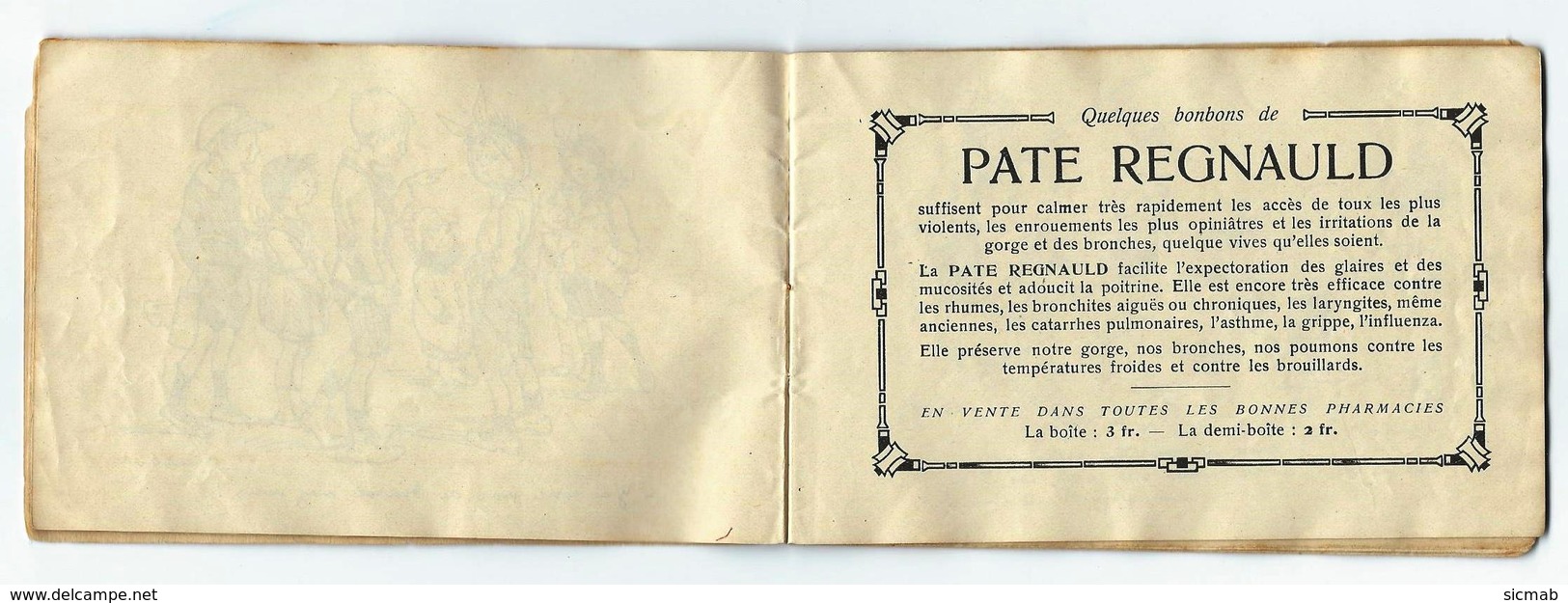 RARE, POULBOT, PLAQUETTE DE 20 DESSINS PUBLICITAIRES