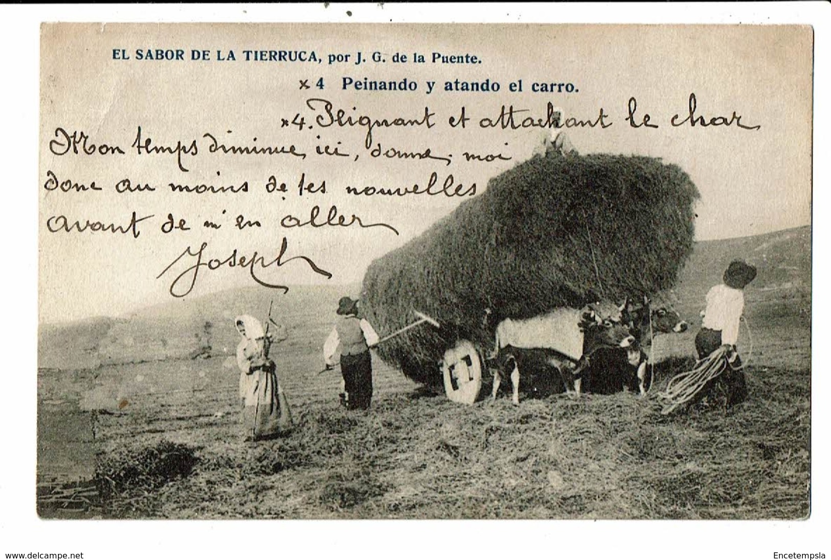 CPA-Carte Postale-Espagne-el Sabor De La Tierruca -1912 VM10427 - Cultivation