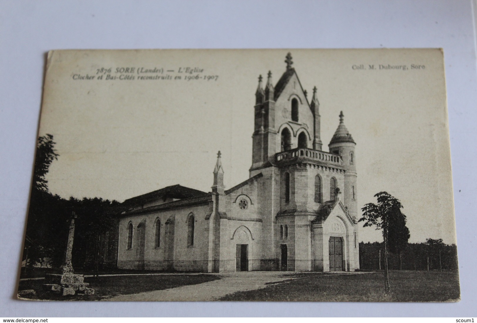 Sore- L'église Clocher Reconstruit En 1906 1907 - Sore