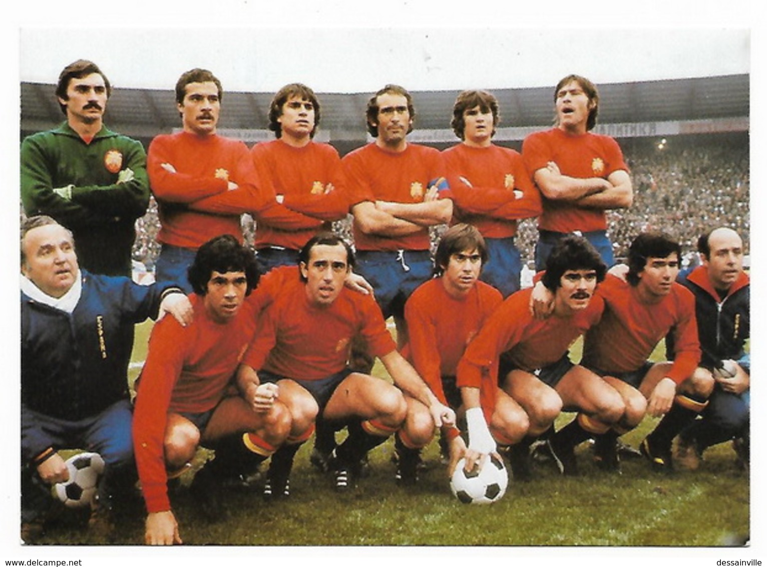 FUTBOL EQUIPO ESPAÑA - WORLD CUP 1978 - Calcio