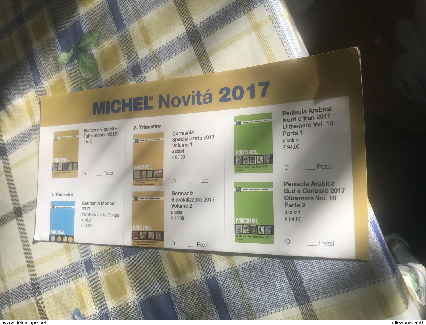 CARTOLINA MICHEL NOVITA' - Altri & Non Classificati