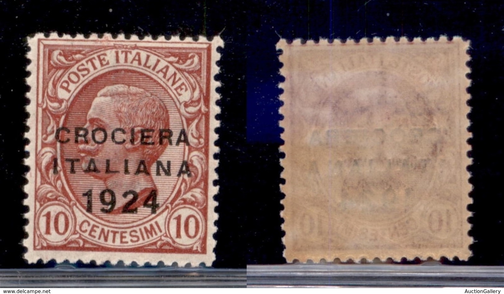 Regno - 1924 - 10 Cent Crociera (162e) - A Diversa - Gomma Integra - Sottoquotato - Sonstige & Ohne Zuordnung