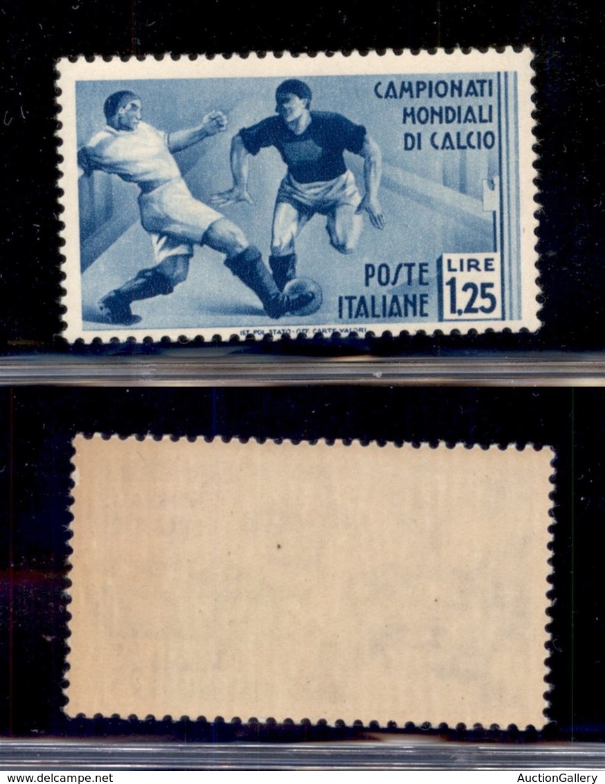 Regno - 1934 - 1 .25 Lire Calcio (360) - Gomma Integra - Sonstige & Ohne Zuordnung