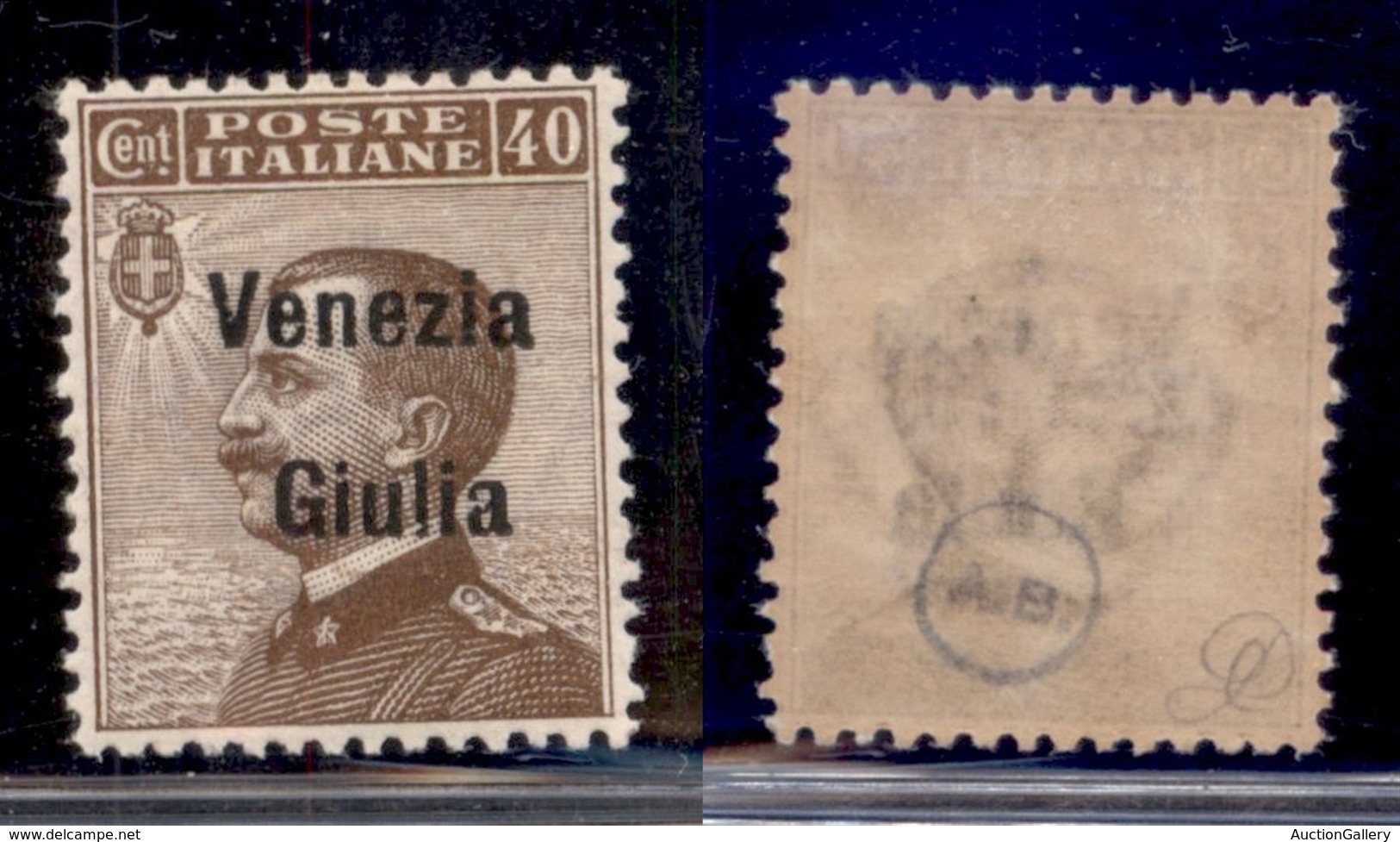 Venezia Giulia - 1918 - 40 Cent (25) - Gomma Originale - Ottimamente Centrato - Sonstige & Ohne Zuordnung