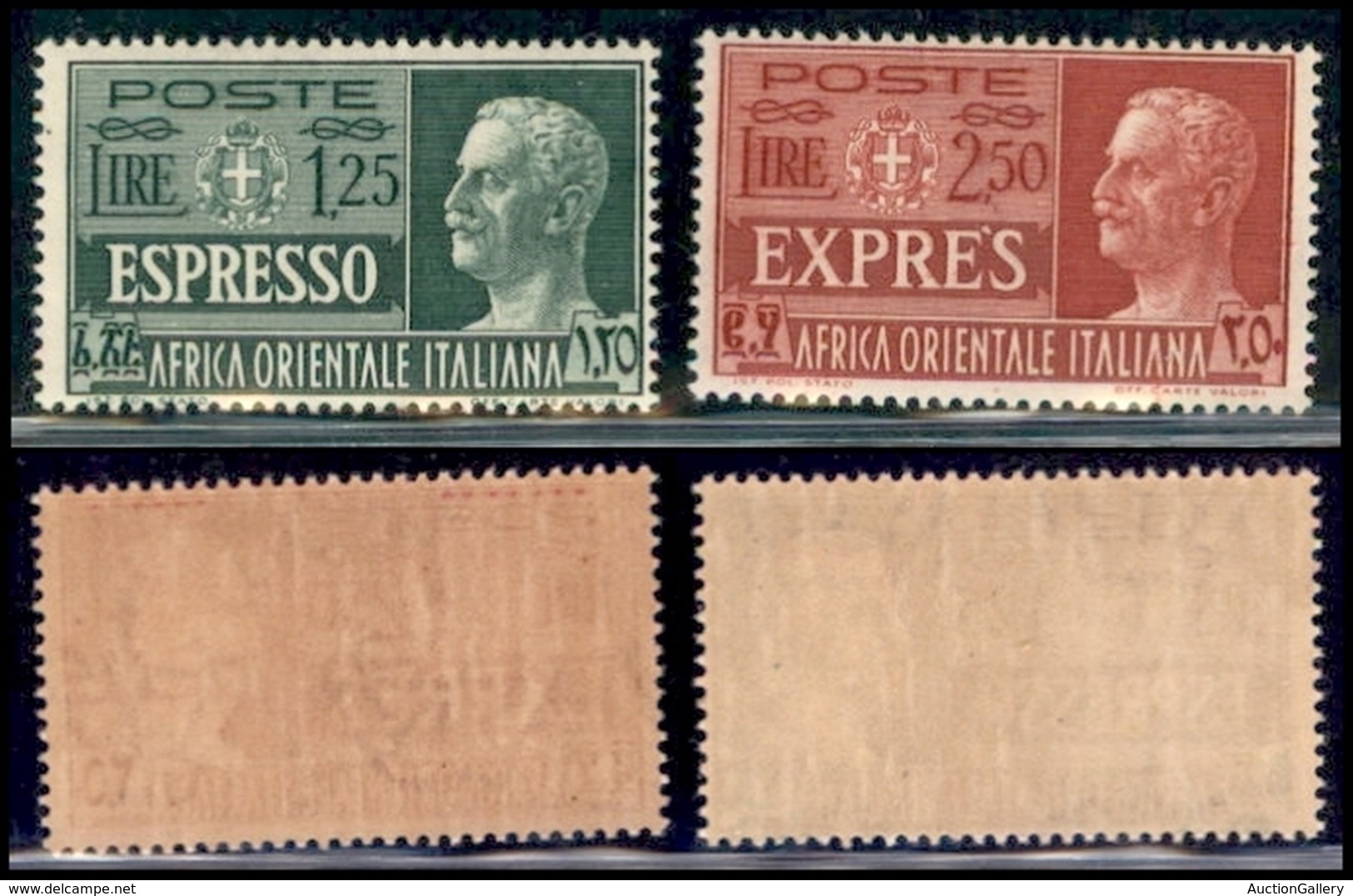 Africa Orientale Italiana - Espressi - 1938 - Espressi (1/2) - Serie Completa - Gomma Integra (150) - Sonstige & Ohne Zuordnung