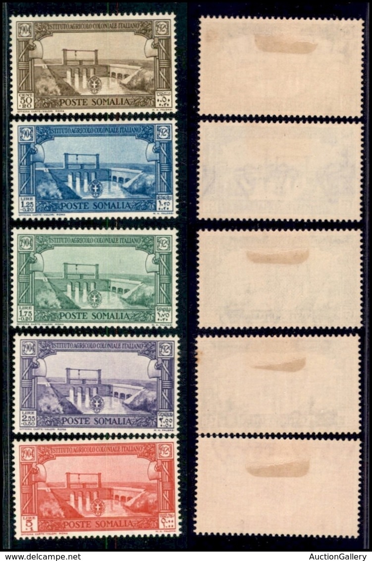 Somalia - 1930 - Istituto Agricolo (144/148) - Serie Completa - Gomma Originale (50) - Altri & Non Classificati