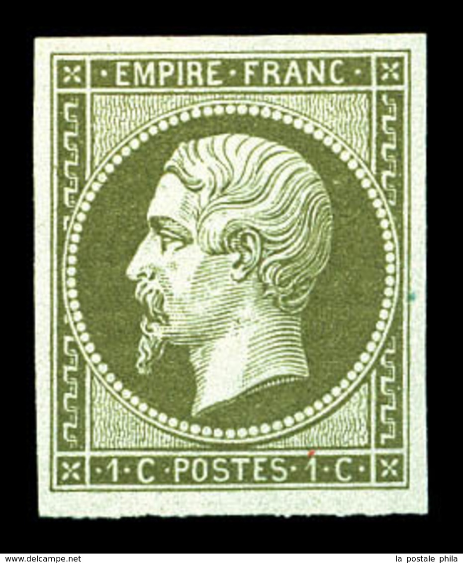 ** N°11, 1c Olive. TTB  Qualité: ** - 1853-1860 Napoléon III
