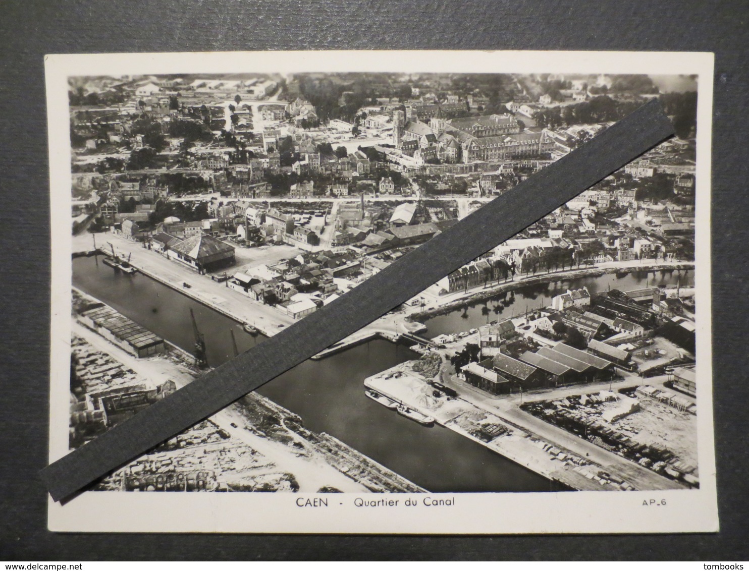 14 - Caen - Carte Photo  - Vue Aérienne Quartier Du Canal  - Aéro Photo AP.6 - TBE - Caen