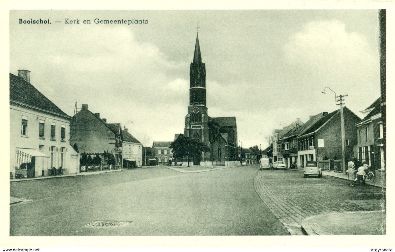 Booischot - Kerk En Gemeenteplaats - 1963 - Heist-op-den-Berg