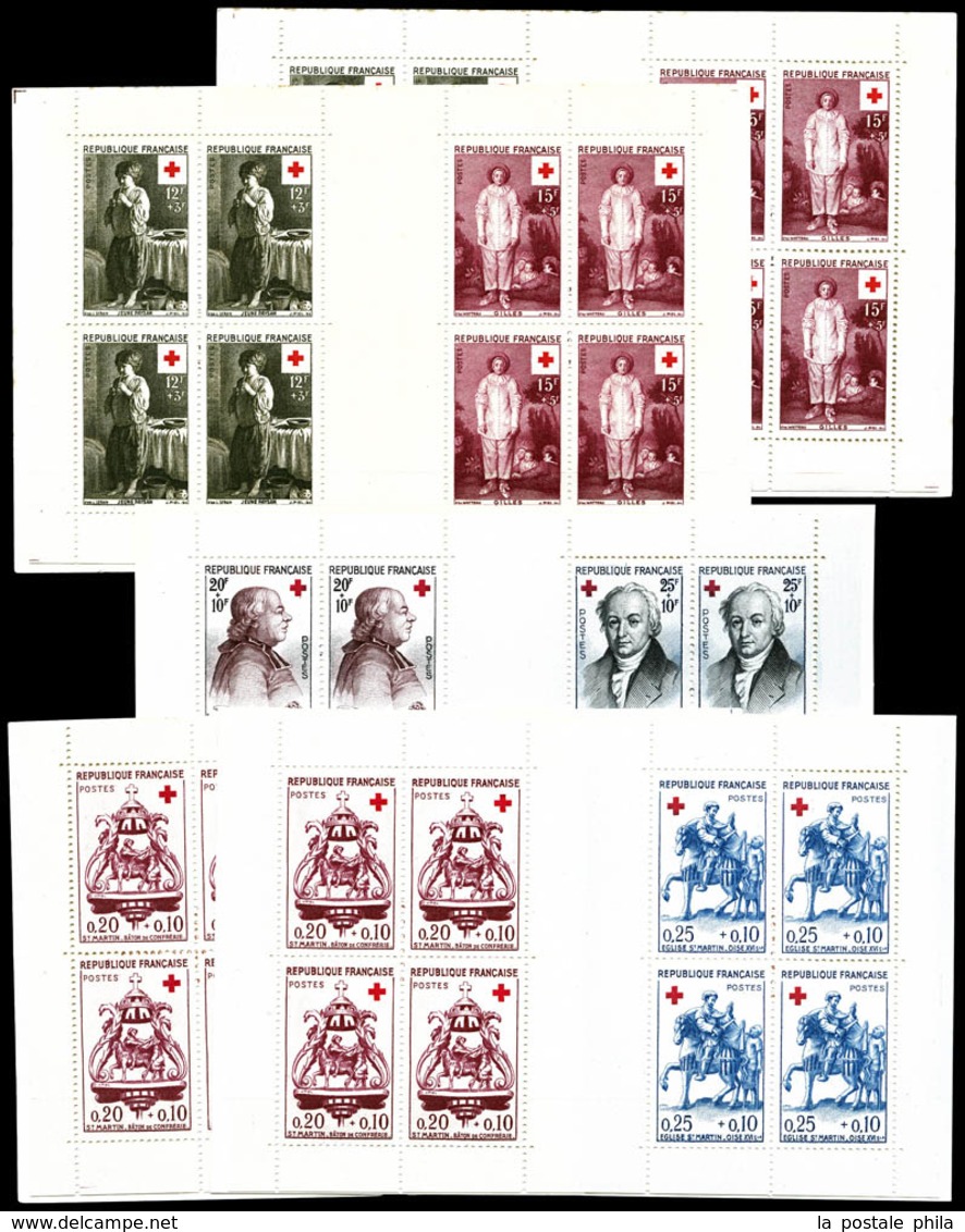 ** 1953/2013 (sf 1955), Lot De 111 Carnets, TB  Qualité: **  Cote: 2417 Euros - Croce Rossa