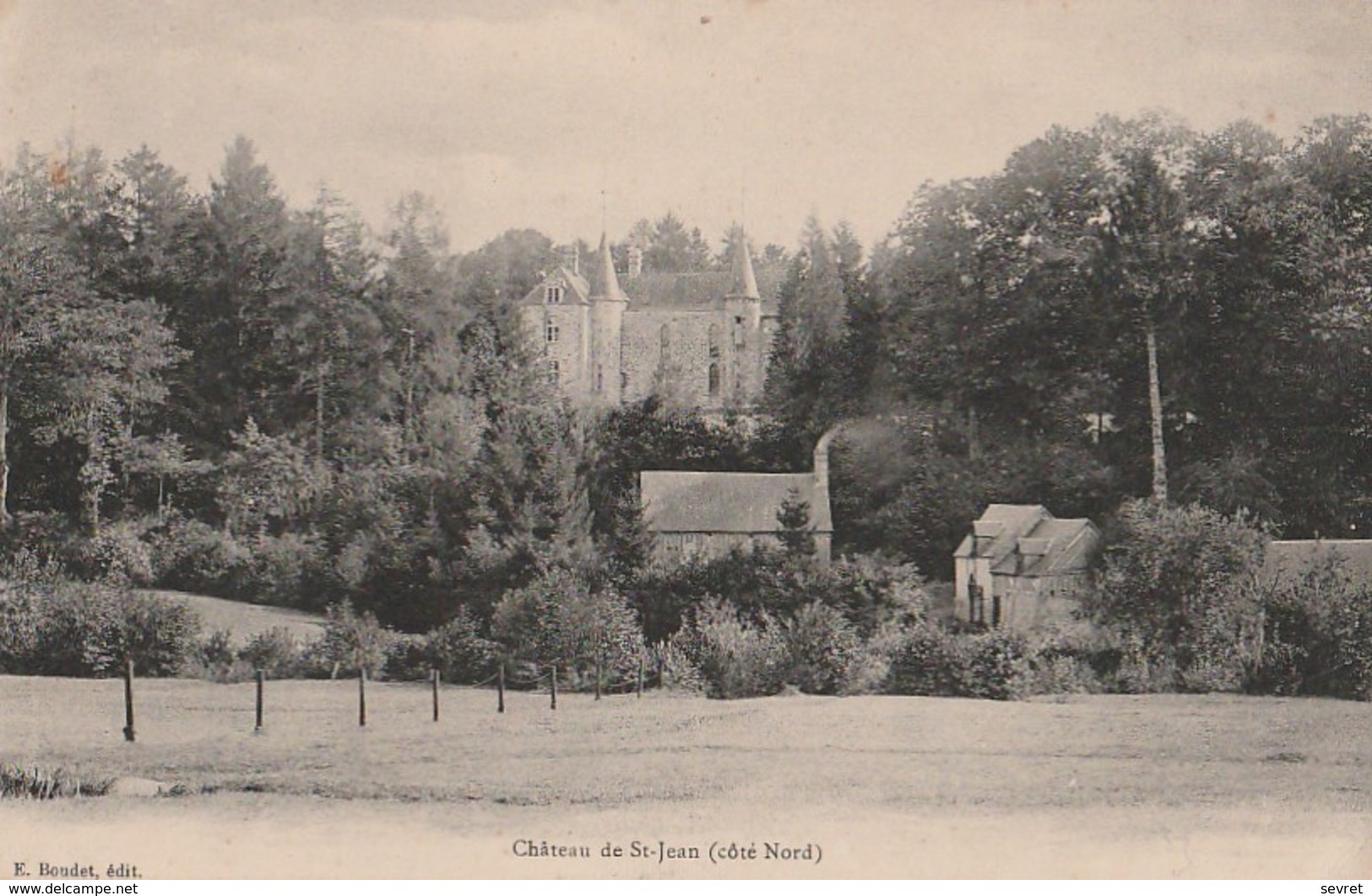 ST JEAN DE CORAIL  Le Château St Jean   Côté Nord. - Andere & Zonder Classificatie