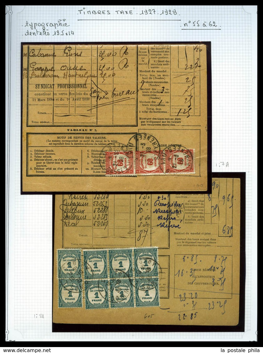 & 1893/1983, Collection De Timbres Neuf*/** Et Obl Comprenant De Nombreuses Valeurs Dont Variétés, Cours D'instruction, - 1859-1959.. Ungebraucht