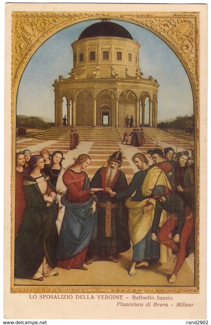 Lo Sposalizio Della Vergine - Raffaello Sanzio /P515/ - Pittura & Quadri