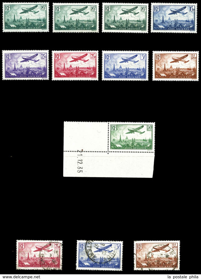 & 1849/1992, Poste, PA, Préo, Taxe , Collection De Timbres Neufs Et Obl Presentée En 11 Albums, De Bonnes Valeurs Dont N - Collezioni