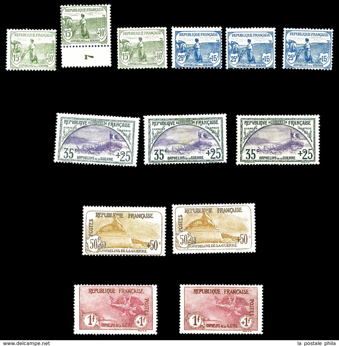 N 1900/1940 , Poste, PA, Blocs, Taxe: Stock De Timbres Neufs * (qualité Variable), Comprenant De Bonnes Valeurs Dont Mer - Collezioni
