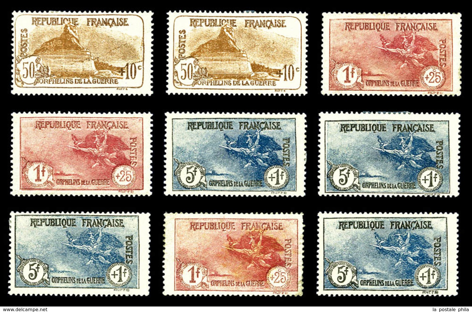 N 1900/1940 , Poste, PA, Blocs, Taxe: Stock De Timbres Neufs * (qualité Variable), Comprenant De Bonnes Valeurs Dont Mer - Sammlungen